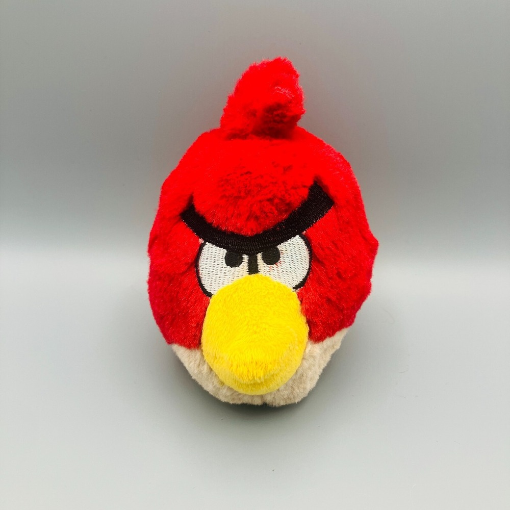 Red Bird Angry Bird 5" Plush Not For Retail Sale‎ Tag